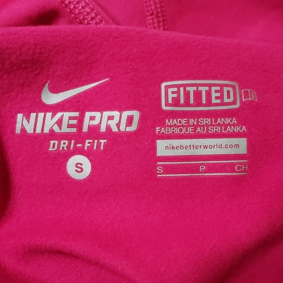 Girls Nike Dri-Fit Pink Leggings - Picture 6 of 8
